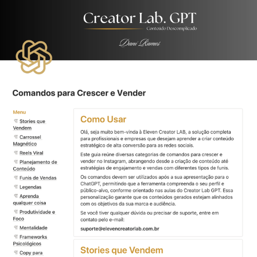 +600 Comandos ChatGPT Validados